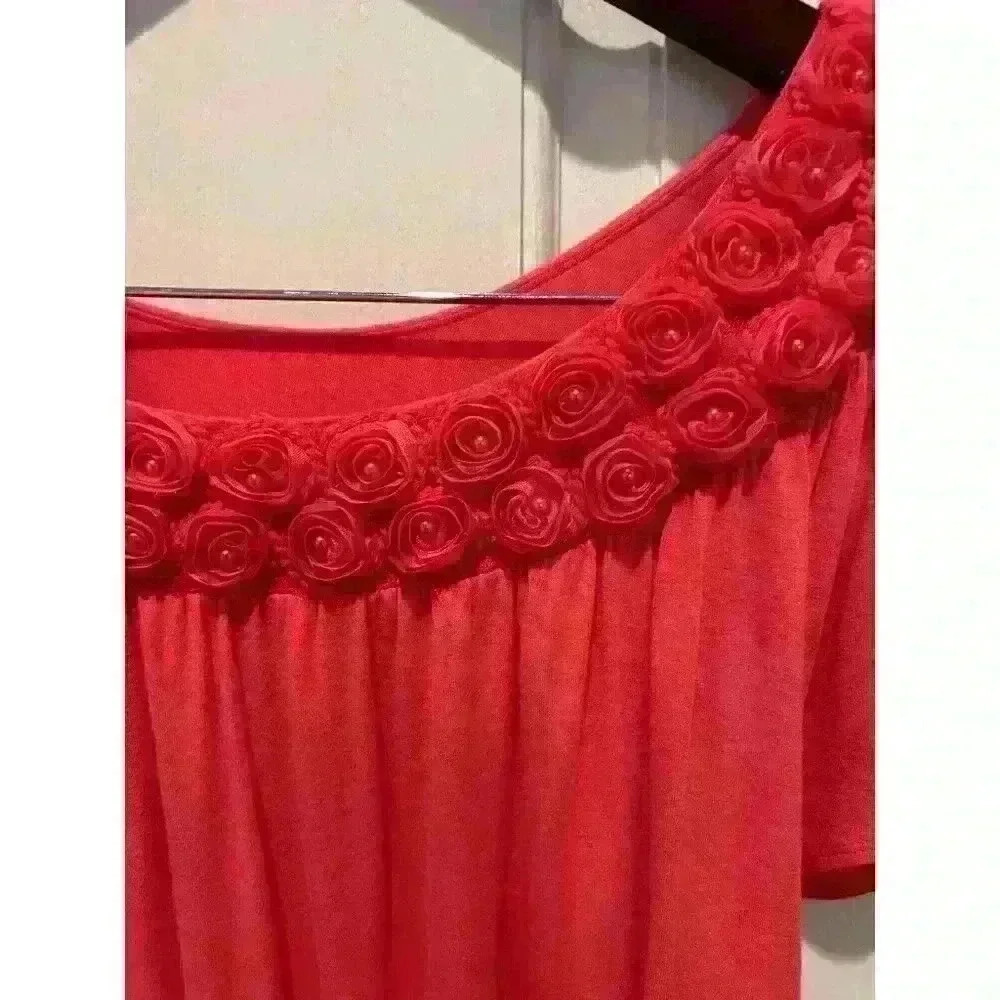 ELLE womens flowy blouse - Picture 2 of 4